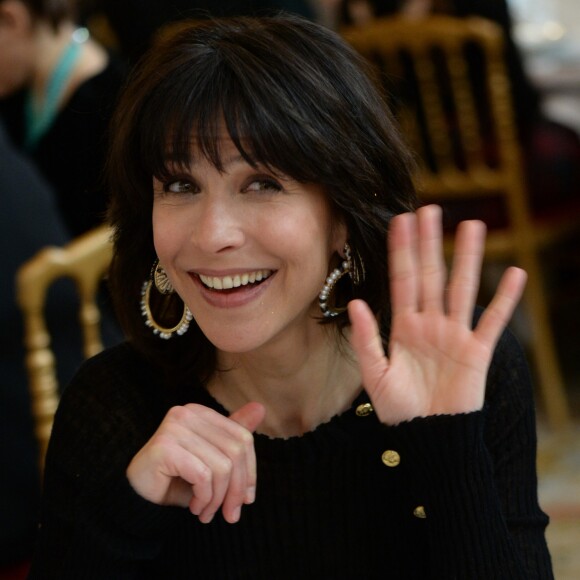 Exclusif - Sophie Marceau (Ambassadrice du Chinese Business Club) au déjeuner du Chinese Business Club pour la journée internationale des femmes autour de son ambassadrice Sophie Marceau à l'hôtel Intercontinental à Paris le 8 mars 2016.© Rachid Bellak / Bestimage