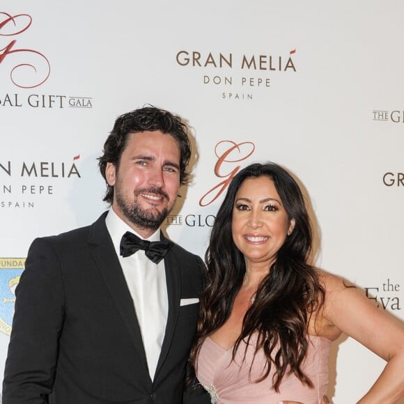 Maria Bravo et Nicolas Escamez - Soirée de gala "Global Gift" à Marbella, Espagne, le 17 juillet 2016.  Global Gift Gala in Marbella, Spain on Sunday July 17, 2016.17/07/2016 - Marbella