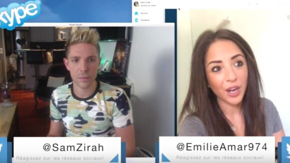 Emilie Amar de "Friends Trip" en interview pour Sam Zirah