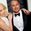 La chanteuse Lady Gaga et son compagnon Taylor Kinney - People à la soirée "Vanity Fair Oscar Party" après la 88e cérémonie des Oscars à Hollywood, le 28 février 2016.