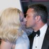 Lady Gaga et son compagnon Taylor Kinney - People à la soirée "Vanity Fair Oscar Party" après la 88e cérémonie des Oscars à Beverly Hills, le 28 février 2016