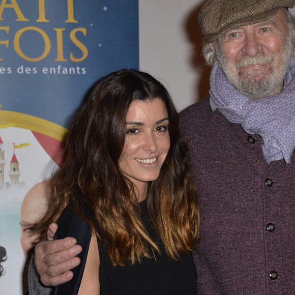 Jenifer Bartoli et Jean-Pierre Marielle - Générale de la pièce "il était une fois" au théâtre de la Michodière à Paris le 5 décembre 2015. Jenifer et Jean-Pierre Marielle prêtent leur voix lors de ce spectacle. © Veeren / Bestimage