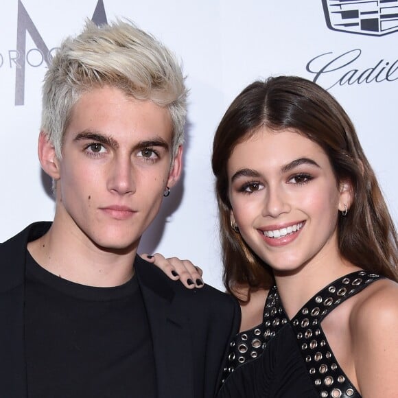 Presley et Kaia Gerber à Los Angeles, le 20 mars 2016.