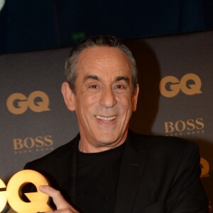 Exclusif - Thierry Ardisson - Intérieur - Cérémonie des "GQ 2015, Les Hommes de l'Année" au Shangri-La Hotel à Paris, le 25 janvier 2016. © Rachid Bellak/Bestimage