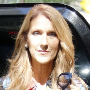 Céline Dion arrive dans les studios de la NBC pour les répétitions de l'émission de Jimmy Fallon à New York. Le 21 juillet 2016