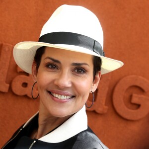 Cristina Cordula - People au village des Internationaux de France de tennis de Roland Garros à Paris. Le 25 mai 2016. © Dominique Jacovides / Bestimage