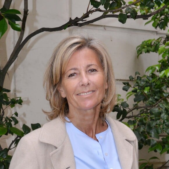 Claire Chazal à la conférence de presse de la Flamme Marie Claire à l'hôtel Marois dans les salons France-Amériques à Paris le 14 juin 2016.