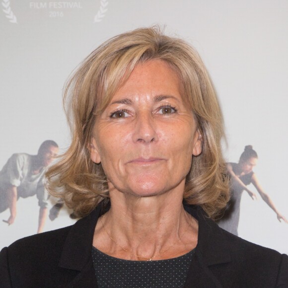 Claire Chazal - Avant-première du film "Mr. Gaga : sur les pas d'Ohad Naharin" au cinéma L'Arlequin à Paris, le 26 mai 2016.