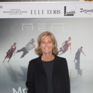 Claire Chazal - Avant-première du film "Mr. Gaga : sur les pas d'Ohad Naharin" au cinéma L'Arlequin à Paris, le 26 mai 2016.