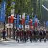 Image de l'arrivée du Tour de France 2016 sur les Champs-Élysées à Paris le 24 juillet 2016. © Coadic Guirec / Bestimage