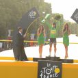 Peter Sagan, maillot vert du Tour de France pour la cinquième année consécutive, lors de l'arrivée sur les Champs-Élysées à Paris le 24 juillet 2016. © Coadic Guirec / Bestimage
