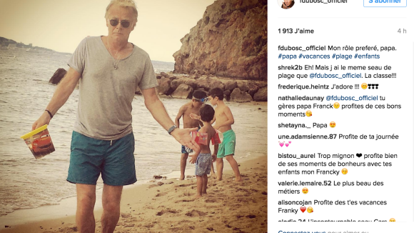 Franck Dubosc et ses fils : Vacances au soleil pour le plus drôle des papas !