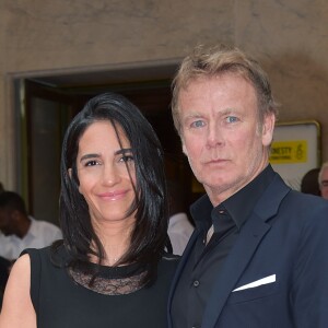 Franck Dubosc et sa femme Danièle - 22ème Gala "Musique contre l'oubli" au profit d'Amesty International au thêatre des Champs-Elysées à Paris le 28 juin 2016. © Giancarlo Gorassini / Bestimage