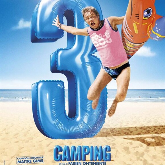 Franck Dubosc est à l'affiche de "Camping 3" depuis le 29 juin 2016.