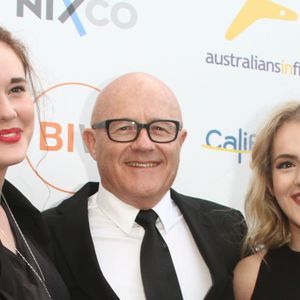 Ashleigh Bell, Kim Ledger, Olivia Ledger au diner Australians In Film Heath Ledger Scholarship à l'hôtel Mr. C Beverly Hills à Los Angeles, le 1er juin 2016