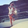 Mélanie des "Anges 8" en bikini lors de ses vacances en Grèce, juillet 2016