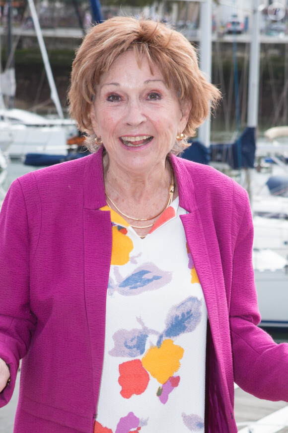 Marion Game - Photocall de "Scènes de ménage" dans le cadre du 17e festival de fiction TV de La Rochelle sur le Vieux Port à La Rochelle le 12 septembre 2015