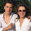 Elizabeth Hurley et son fils Damian