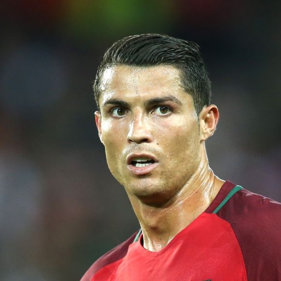 Cristiano Ronaldo pendant l'UEFA Euro 2016 de football match Portugal contre l'Autriche au Parc des Princes à Paris, le 18 juin 2016. © Cyril Moreau/Bestimage