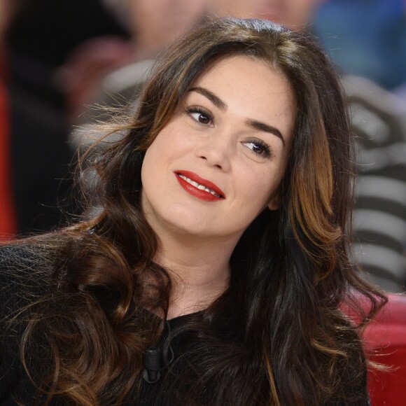 Lola Dewaere - Enregistrement de l'émission "Vivement Dimanche" à Paris le 4 Fevrier 2015.