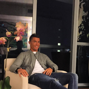 Cristiano Ronaldo en vacances à Miami, été 2016, photo Instagram.