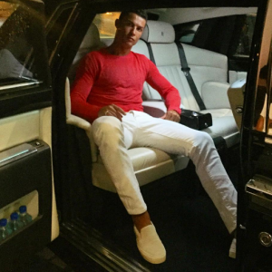 Cristiano Ronaldo en vacances en Floride, août 2016, photo Instagram.