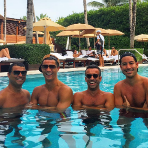 Cristiano Ronaldo en vacances à Miami, août 2016, photo Instagram.