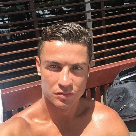 Cristiano Ronaldo en vacances aux Etats-Unis, été 2016, photo Instagram.