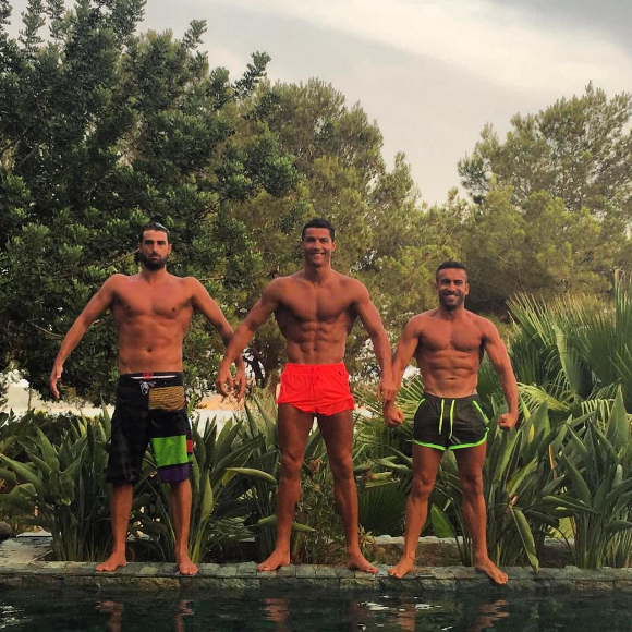 Cristiano Ronaldo au début de ses vacances aux Etats-Unis, été 2016, photo Instagram.