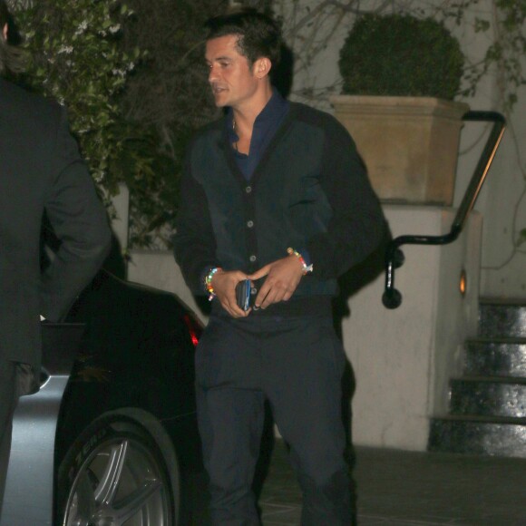 Katy Perry et Orlando Bloom quittent le "Sunset Tower Hotel" à Los Angeles, le 1er juin 2016.
