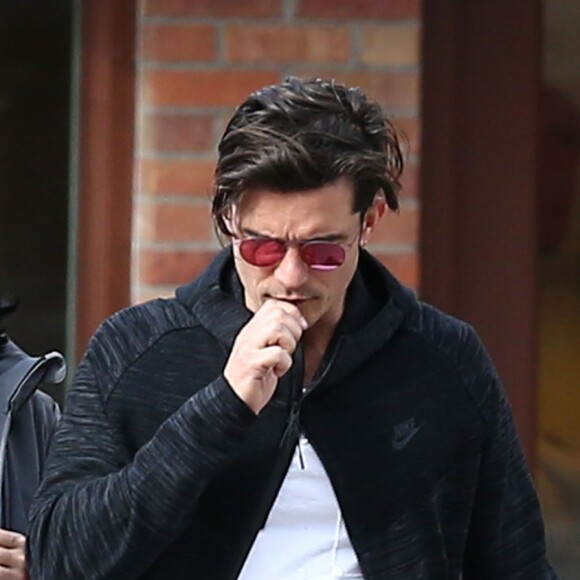 Katy Perry et Orlando Bloom se promènent en amoureux dans les rues de Aspen. Les amoureux sont venus assister au mariage de leur amie la styliste Jamie Schneider. Le 8 avril 2016