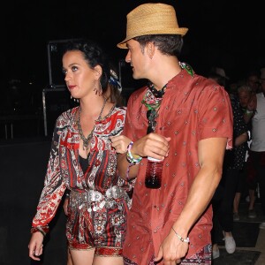 Katy Perry et Orlando Bloom à Indio, en Californie, le 17 avril 2016