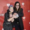 Ozzy Osbourne et sa fille Kelly Osbourne - 10ème concert de charité "MusiCares Map Fund Benefit" à Los Angeles. Le 12 mai 2014