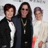 Sharon Osbourne, Ozzy Osbourne, Kelly Osbourne - People a la soiree "L.A. Gay & Lesbian Center's An Evening With Woman 2013" a l'hotel "The Beverly Hilton " a Beverly Hills, le 18 mai 2013