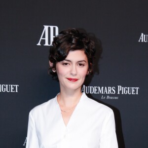 Exclusif - Audrey Tautou - La maison Audemars Piguet a célébré le lancement de la nouvelle Millenary Femme au Carreau du Temple à Paris le 6 juillet 2015