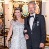 La princesse Märtha Louise de Norvège et Ari Behn le 30 avril 2016 à Stockholm lors du banquet pour le 70e anniversaire du roi Carl XVI Gustaf de Suède. Le couple a annoncé son divorce le 5 août 2016, après 14 ans de mariage.