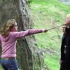 Emma Watson et Tom Felton dans Harry Potter et le Prisonnier d'Azkaban