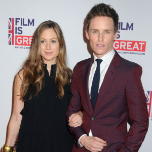 Eddie Redmayne et sa femme Hannah Bagshawe (enceinte) - People à la soirée "The Film is GREAT" à l'occasion de la 88ème cérémonie des oscars. Le 26 février 2016