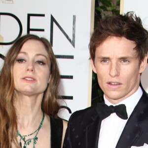 Eddie Redmayne et sa femme Hannah Bagshawe enceinte - La 73ème cérémonie annuelle des Golden Globe Awards à Beverly Hills, le 10 janvier 2016.  The 73rd Golden Globe Awards held at The Beverly Hilton Hotel in Beverly Hills, California on January 10th, 2016.10/01/2016 - Beverly Hills