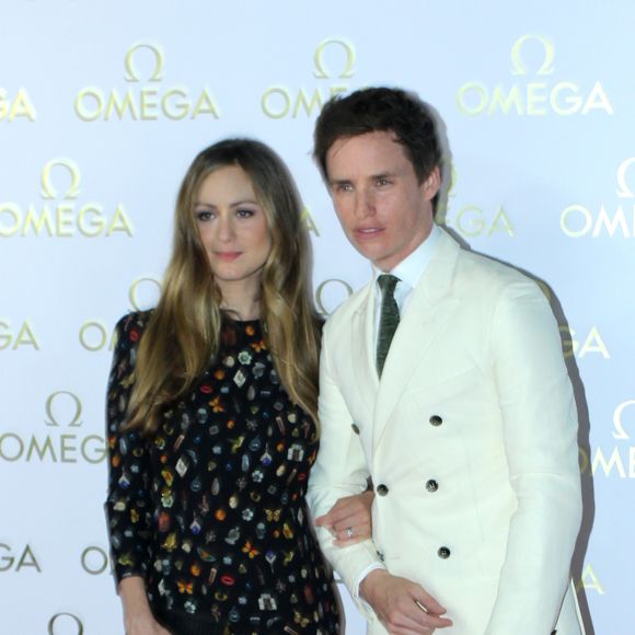 Eddie Redmayne et sa femme Hannah Bagshawe à la soirée organisée par la marque Omega lors des Jeux Olympiques de Rio au Brésil le 6 août 2016