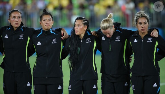 L'équipe de Nouvelle Zélande à Rio, le 8 août 2016