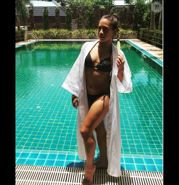 Cécilia de "Koh-Lanta 2016" en bikini, pendant ses vacances en Thaïlande