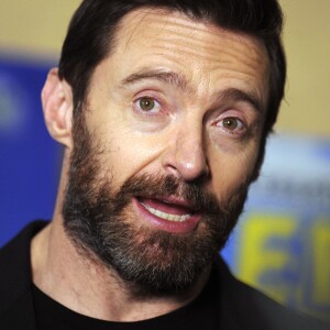Hugh Jackman - Photocall du film "Eddie the Eagle" à New York. Le 23 février 2016