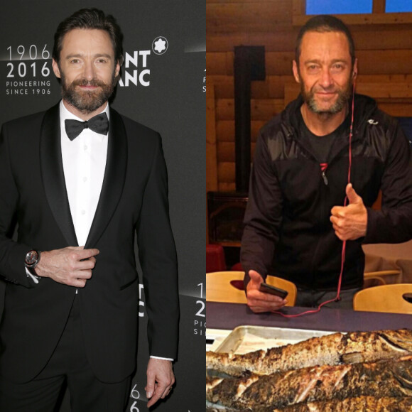 Hugh Jackman en avril 2016 vs Hugh Jackman en août 2016.