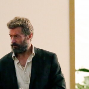 Exclusif - Hugh Jackman sur le tournage de "Wolverine 3" à la Nouvelle-Orléans, le 10 juin 2016. © CPA/Bestimage
