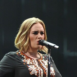 Concert d'Adele à l'occasion du festival de Glastonbury le 25 juin 2016.