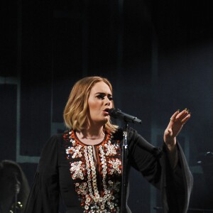 Concert d'Adele à l'occasion du festival de Glastonbury le 25 juin 2016.