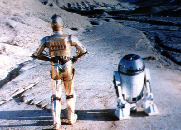 R2-D2 et C3PO dans Star Wars : Episode VI - Le Retour du Jedi (1983)