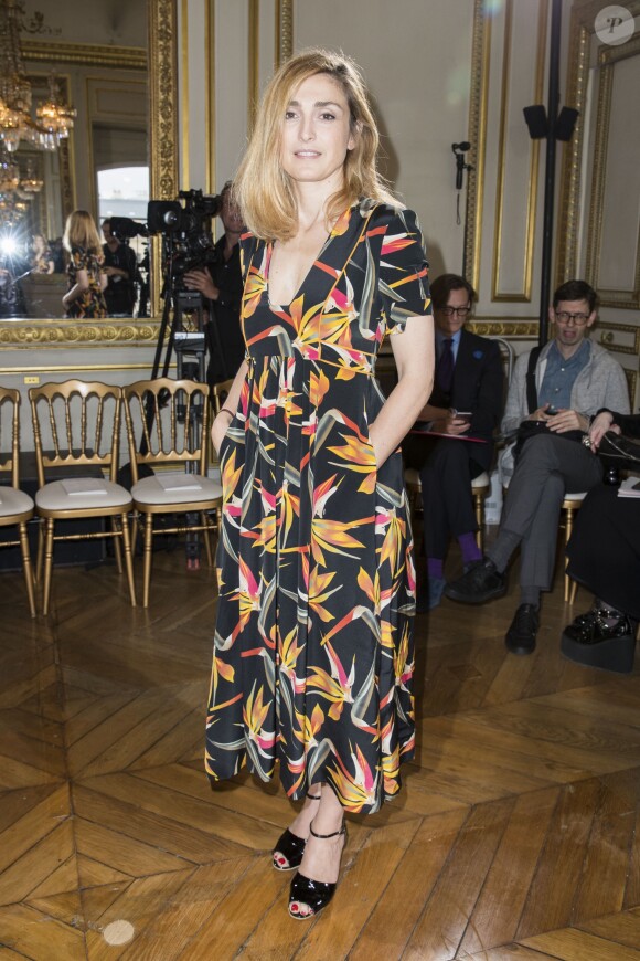 Julie Gayet - People au défilé de mode Haute-Couture automne-hiver 2016/2017 "Boucheron" à Paris. Le 4 juillet 2016 © Olivier Borde / Bestimage