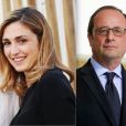 Julie Gayet et François Hollande (photomontage)